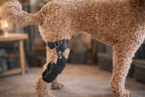 수술이 어려운 강아지에게 필요한 현실적인 재활 선택, 강아지 보조기 관리 방법